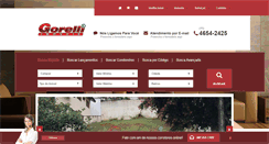 Desktop Screenshot of gorellimoveis.com.br